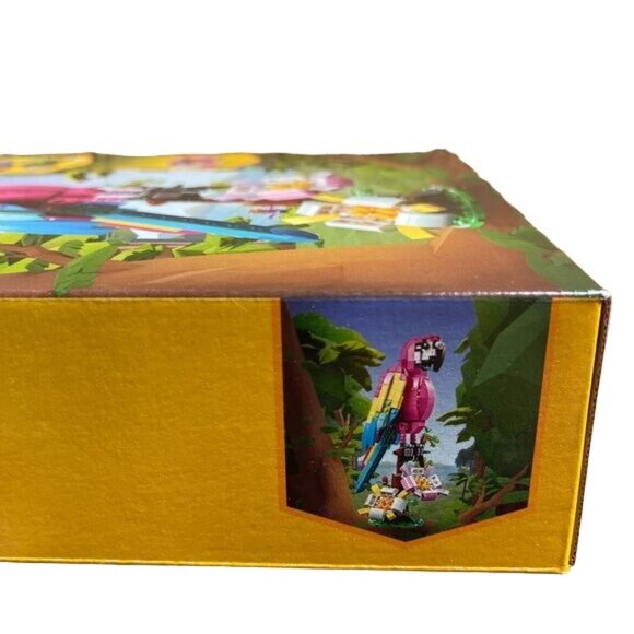 Lego Creator 31144 Exotic Pink Parrot OR Frog Fish 3 in 1 Building Set New Gift - Picture 7 of 10